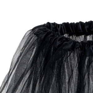Tulle fusta tutu costum negru - Img 3