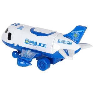 Avion Transporter + 3 mașini de poliție - Img 3