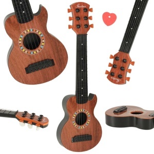 Chitara clasica pentru copii din lemn 6 string 18 inch 46.5cm