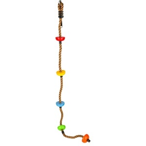 Coarda de alpinism leagăn coarda de alpinism cu noduri platformă 200cm - Img 2