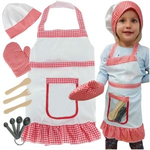 Costum de carnaval set de gătit 3+