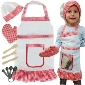 Costum de carnaval set de gătit 3+