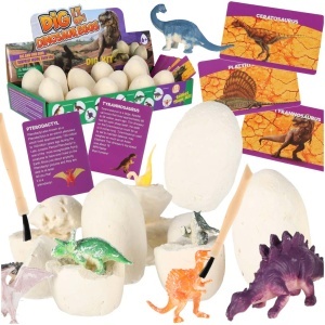 Dinosauri excavare dinozaur ouă figuri arheologice set de 12 ouă
