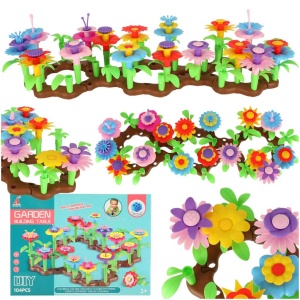 Flori blocuri creative blocuri de flori gradina de flori 104 elemente