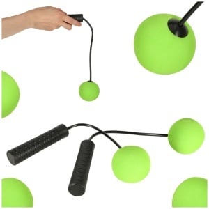 Formare wireless de formare sărituri coarda verde și negru