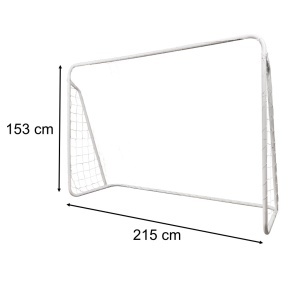 Golul de fotbal pentru copii 2in1 + covor de precizie 215 x 153 x 76 cm - Img 3
