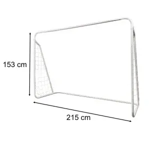 Golul de fotbal pentru copii 2in1 + covor de precizie 215 x 153 x 76 cm - Img 3