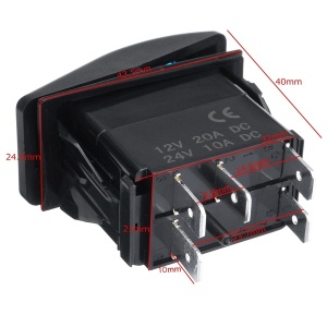 Intrerupator ”BUMPER LIGHT BAR” pentru Off-Road, ATV, SSV, QUAD - Img 3