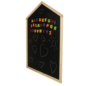 Magnetic tablă de cretă agățat casa + litere de cretă burete de cretă - Img 2