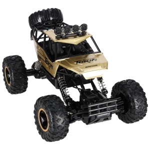 Mașină RC Rock Crawler 1:12 4WD METAL aurit - Img 2