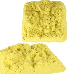 Nisip cinetic 1 kg într-o pungă galbenă - Img 2