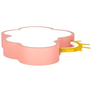 Plafonieră LED plafond pentru camera copiilor LUMELA reglabilă + telecomandă cloud pink - Img 3
