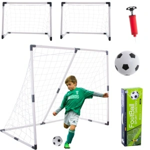 Portar de fotbal pentru copii 2în1 143x110x70cm