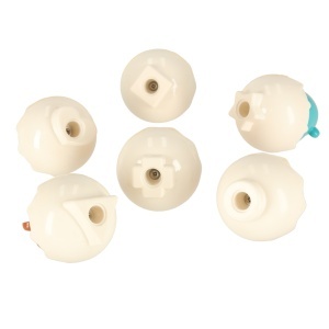 puzzle jigsaw educațional meci forme ouă montessori animale 6 buc - Img 3