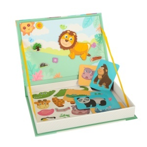 Puzzle puzzle magnetic safari animale 47el. - Img 2