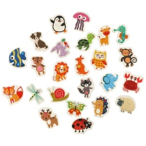 Puzzle-uri într-o cutie de animale 24 puzzle-uri - Img 2
