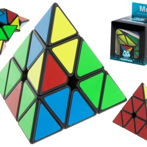 PYRAMINX puzzle puzzle cub joc negru MoYu negru