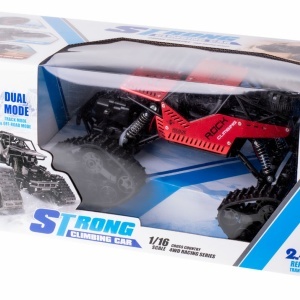 RC Rock Crawler 4x4 LHC012 masina 2in1 roșu - Img 2