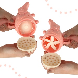 Săpun bubble pistol de săpun bule de săpun cu aripi roz - Img 3