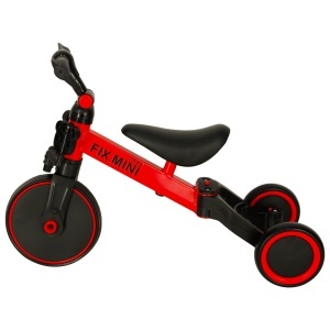 Trike Fix Mini tricicleta de cross-country 3in1 cu pedale roșu - Img 2