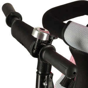 Trike Fix V3 triciclu 3in1 cărucior bicicletă 360 roată pivotantă liberă roz - Img 3
