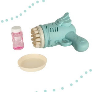 Bubble pistol de săpun cu bule de săpun cu aripi albastru - Img 3