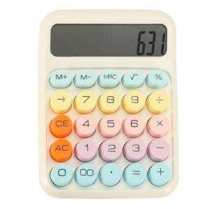 Calculator de birou butoane rotunde - Img 2