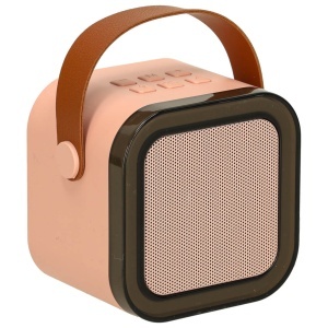 Difuzor karaoke cu microfon roz - Img 3