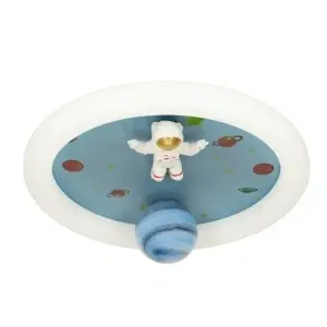 Plafonieră LED plafon plafon pentru camera copiilor LUMELA reglabilă + telecomandă astronaut - Img 3