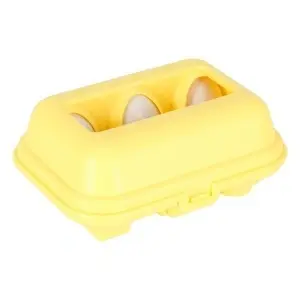 puzzle educațional sorter meci forme ouă montessori fructe legume 6pcs - Img 2