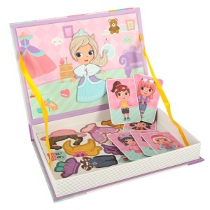 Puzzle puzzle magnetic rochie magnetică pentru păpușă 51el. - Img 2