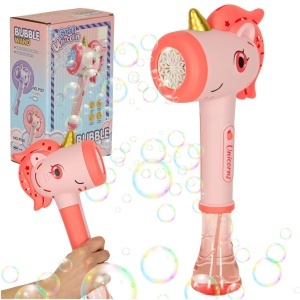 Soap bubble gun bubble machine unicorn baghetă sunet de lumină