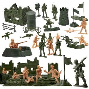 Soldați set de figurine militare de bază 114el.