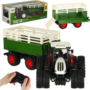 Tractor agricol RC cu remorcă 2.4G 3.7V 500mAh