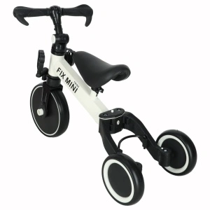 Trike Fix Mini tricicleta de cross-country 3in1 cu pedale alb - Img 3