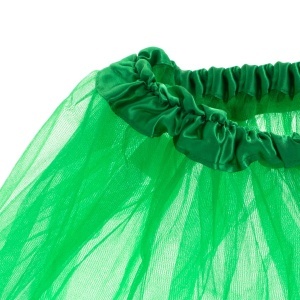 Tulle tutu fusta costum fusta verde - Img 3