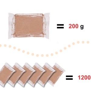 Argilă pentru roata olarului 1200g - Img 2