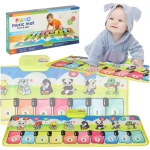 Covoraș muzical interactiv pentru pian cu înregistrare