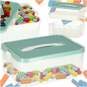 Cutie organizator jucărie cutie trinket cutie cu capac compartiment