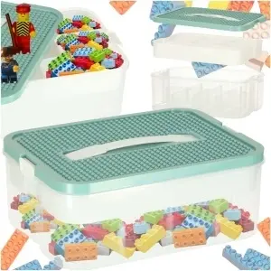 Cutie organizator jucărie cutie trinket cutie cu capac compartiment