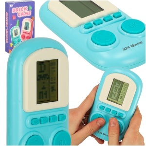 Electronic arcade joc consola portabil albastru