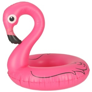 Flamingo roată gonflabilă 90cm - Img 2