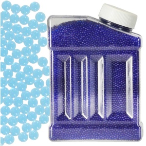 Hidrogel bile de gel de apă pentru pistol de flori albastru 250g 50,000pcs. 7-8mm