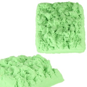 Nisip cinetic 1 kg într-o pungă verde - Img 3