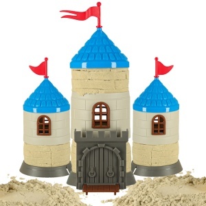 Nisip pentru copii 750g castel kit creativ - Img 3