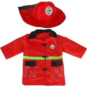 Pompier walkie-talkie walkie-talkie costum de carnaval 3-8 ani - Img 2