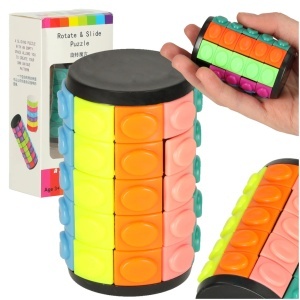 Puzzle logic cu cilindru rotativ M