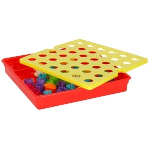 Puzzle mozaic educațional cu butoane 57el. - Img 3