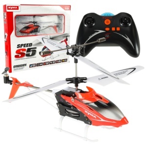 SYMA S5 RC elicopter 3CH roșu