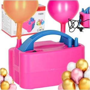 Aparat electric de umflat baloane pentru 2 baloane 2 duze
